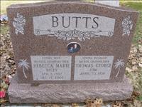 Butts, Thomas George and Rebecca Marie (Becky)